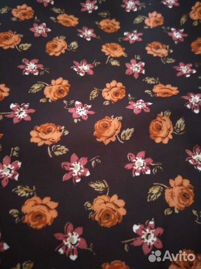 Ткань купон трикотин СССР Голландия