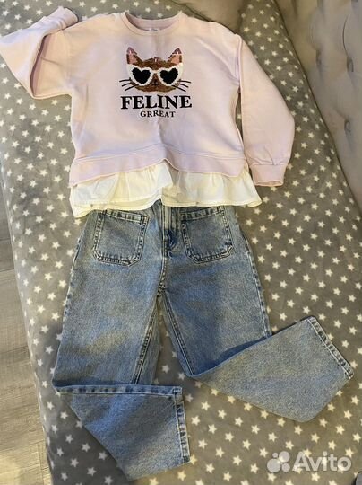 Вещи пакетом на девочку 9 лет