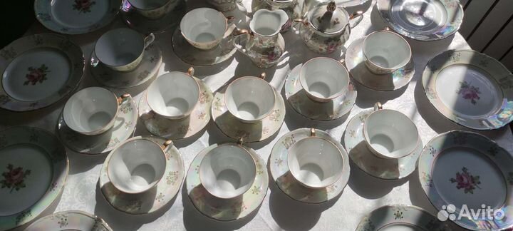 Фарфоровый сервиз Kahla 12 персон новый