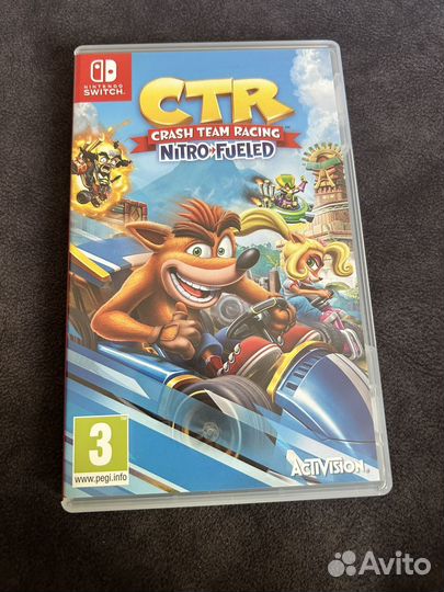 Crash team racing nitro fueled switch