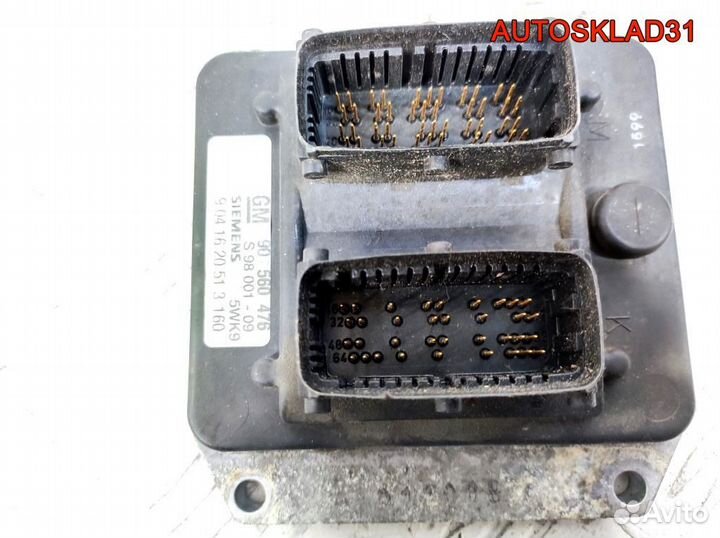 Блок эбу Opel Vectra B 1.8 X18XE1 90560476 Бензин