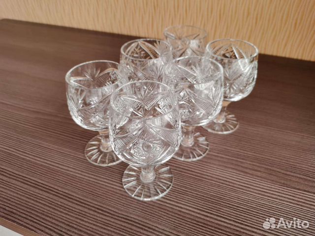 Хрустальные фужеры