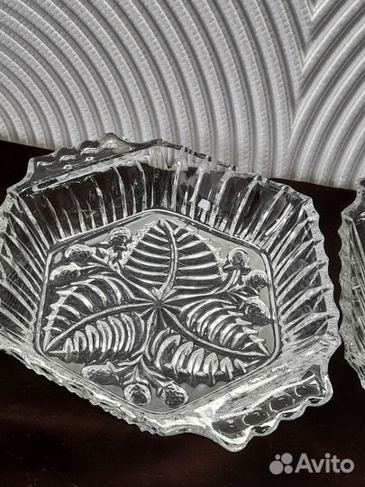 Хрустальные салатники СССР