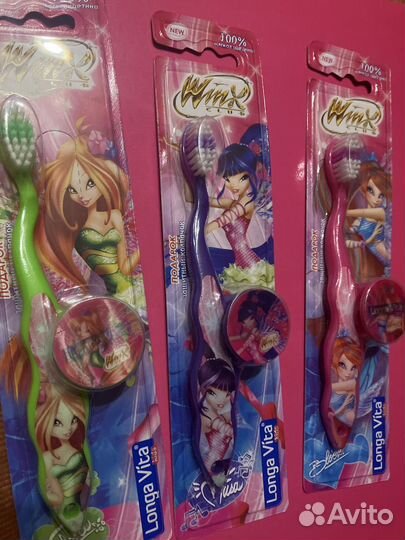 Зубная щетка детская Winx club