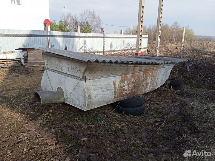 Корпус катера водомёт