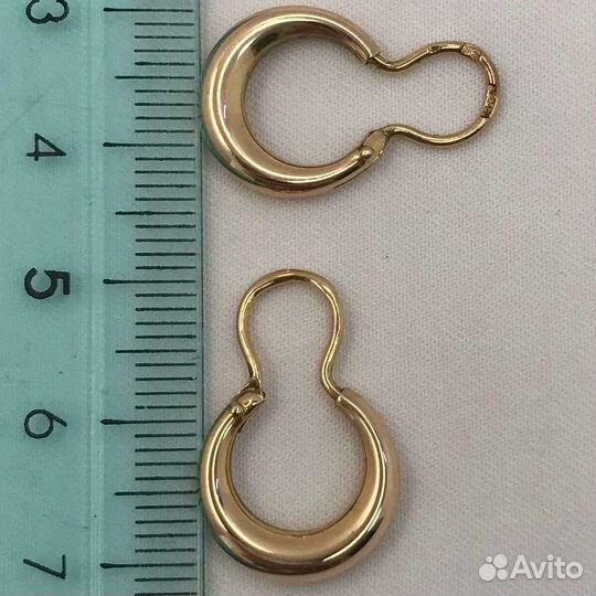 Серьги золото 585 пробы СССР №062759