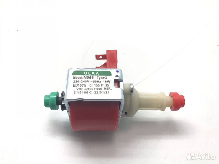 Насос ulka 16W 230-240v 2.5BAR для кофеварки/кофем