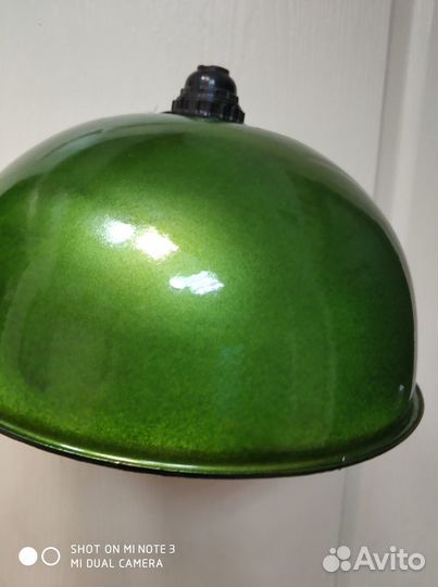 Светильник (фонарь) эмалированный (колпак ) СССР