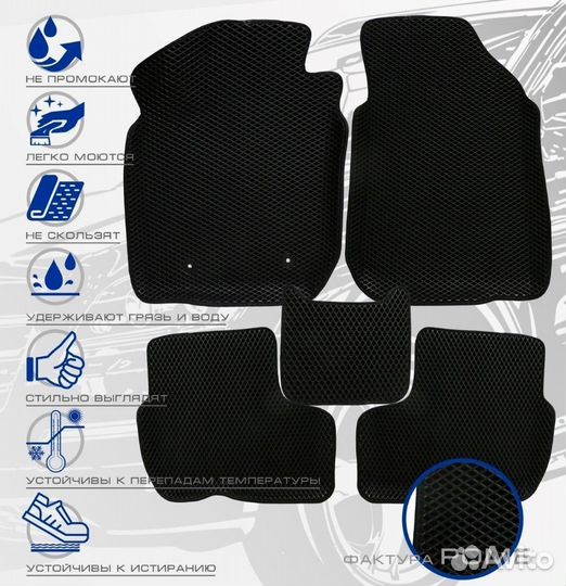 3D коврики ева lexus LS-400 1994-2000