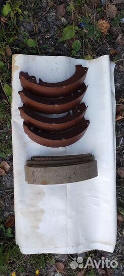 Задние тормозные колодки ваз