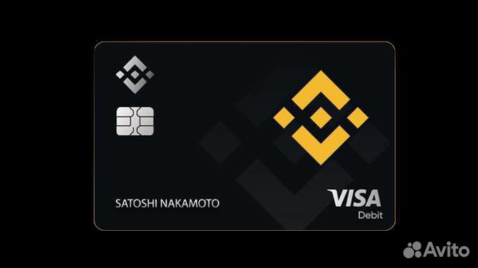 Карта иностранного банка Binance Card Visa