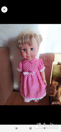 Игрушка Маша Медведь музыкальная кукла