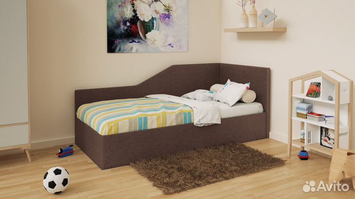 Мягкая кровать-тахта Гармония с подъёмным механизм