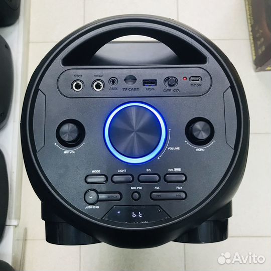 Портативная колонка Power Box 75 EQ, 75Вт блютуз
