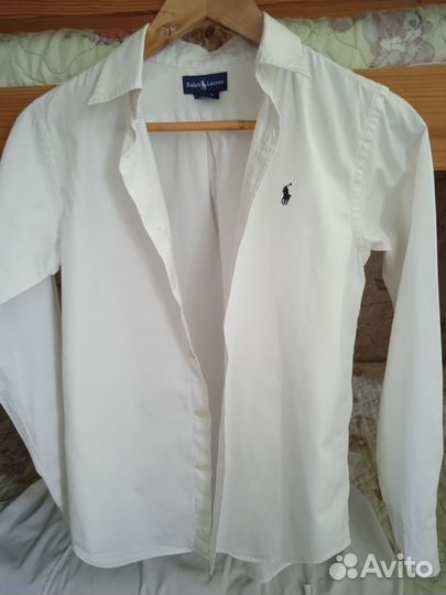 Рубашка белая школьная