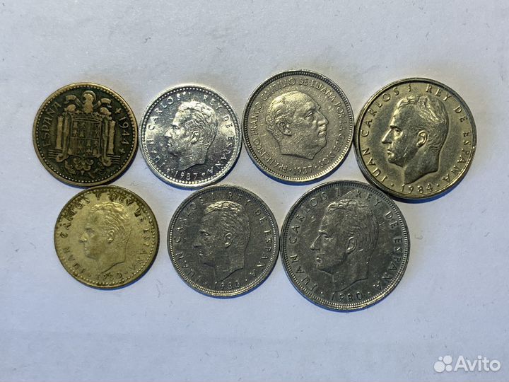 Монеты Испания