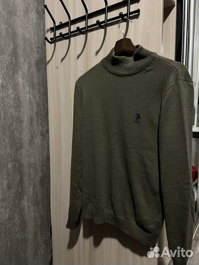 Us polo свитер