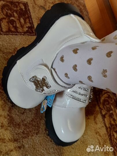 Ботинки демисезонные для девочки 29 размер