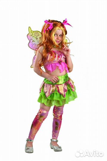 Карнавальный костюм для девочки фея Winx