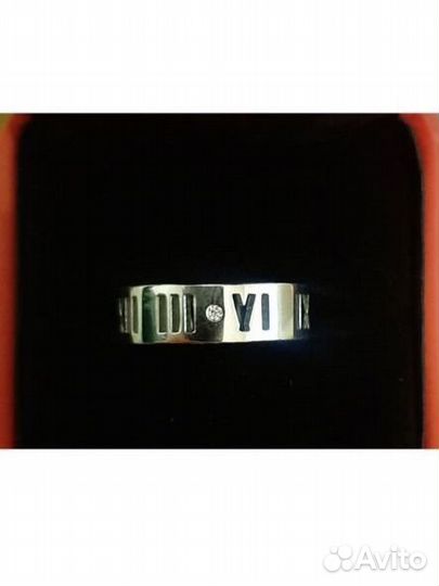 Серебряное кольцо 18.5 размер