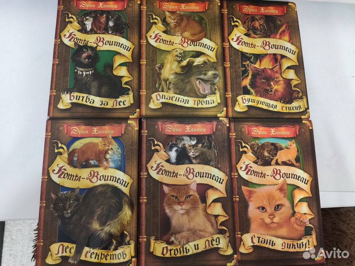 Книги коты воители