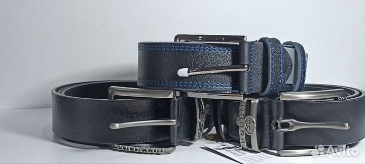 Мужской кожаный ремень