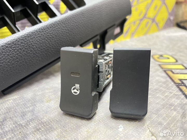 Кнопка обогрева руля Заглушка Клавиша Рио 3 Rio