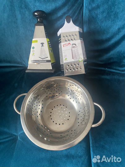Дуршлаг и терки новые