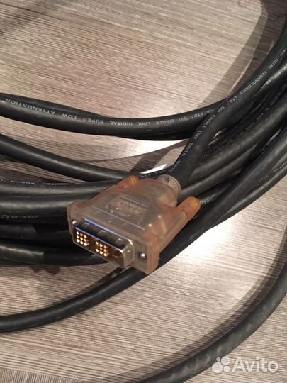 Кабель dvi 15 метров