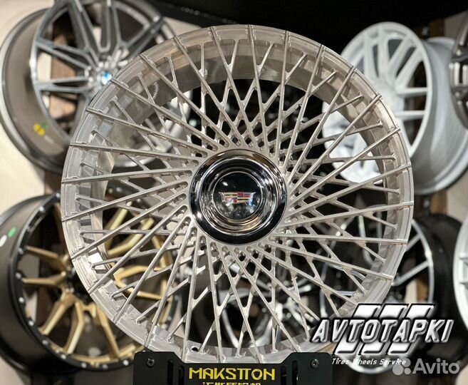 Диски для cadillac r24 ковка паутина