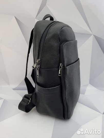 Рюкзак кожаный мужской новый