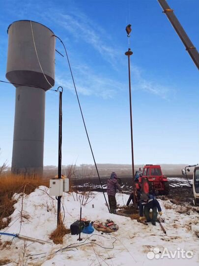 Ремонт скважин, замена насосов, реле давле