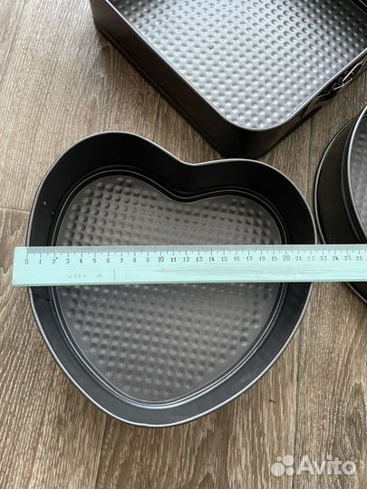 Набор форм для выпечки тортов из 3-х шт