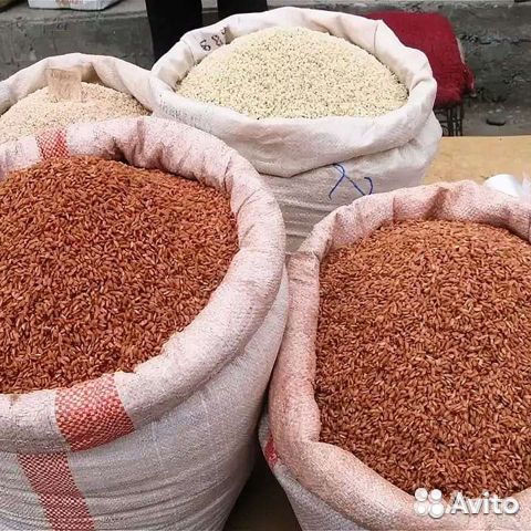 Рис Девзира, красный, для плова Узбекистан