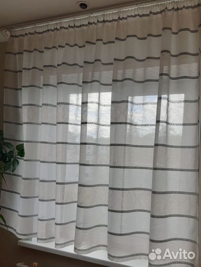 Штора для кухни новая