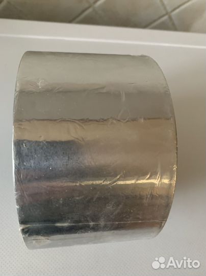 Алюминевая клейкая лента unibob 75мм - 50м