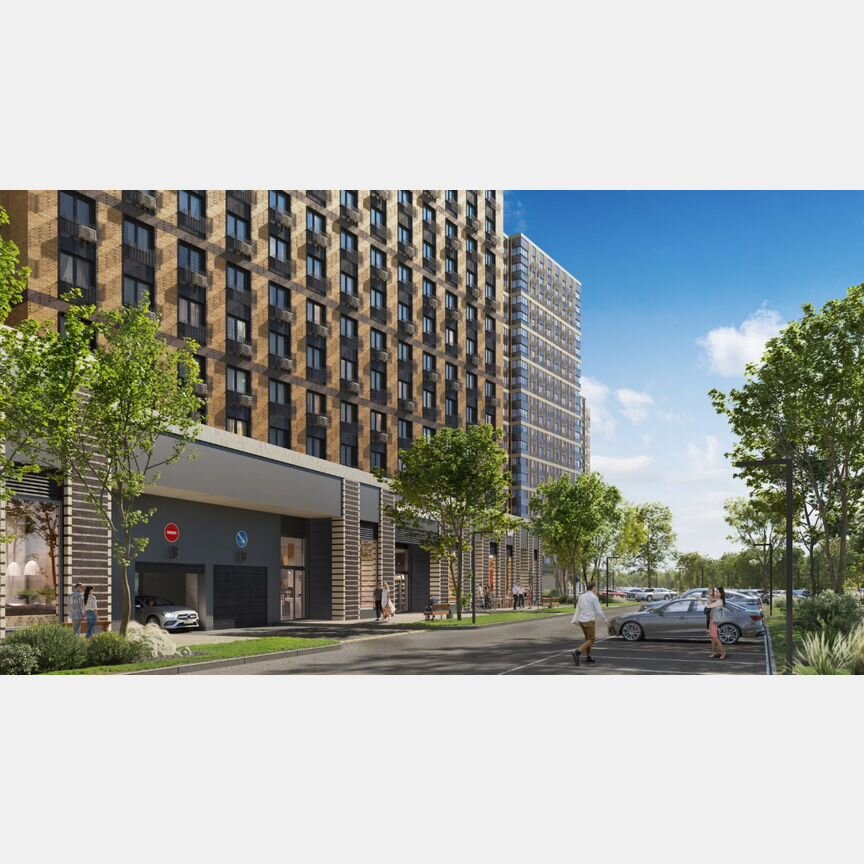 1-к. квартира, 46,3 м², 2/23 эт.