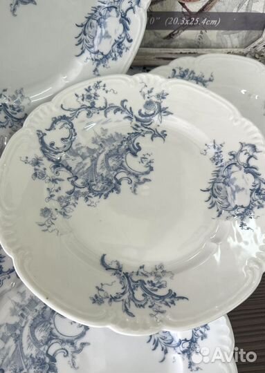 Антикварные тарелки Франция