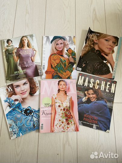 Журналы по вязанию крючком