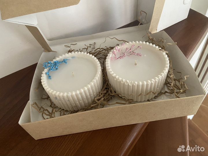 Готовый подарок набор свечей