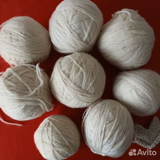 Пряжа овечья натуральная