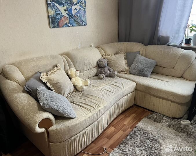 Диван велюр