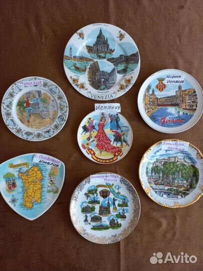 Тарелки сувенирные Новые