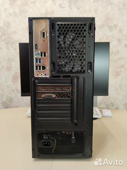 Игровой пк / intel core i3 10100F / RX580