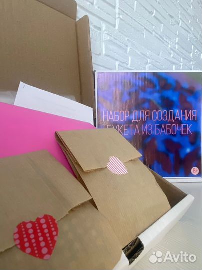 Букет из бабочек сделай сам