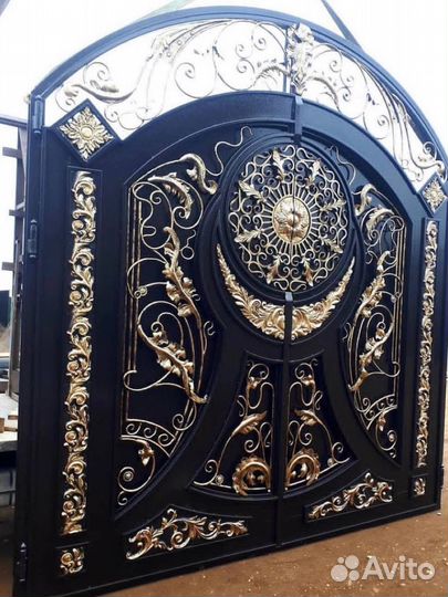 Кованые ворота