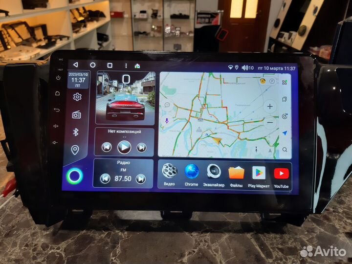 Android магнитола 10