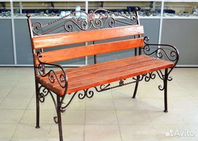 Лавочка садовая