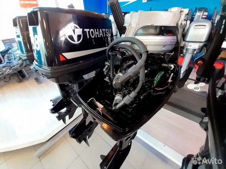 Лодочный мотор Nissan Marine NM 9.8 B S Б/у