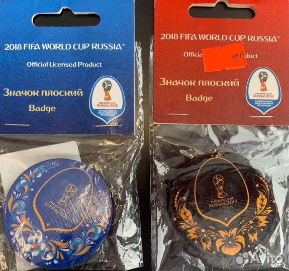 Значки деревянные чм2018